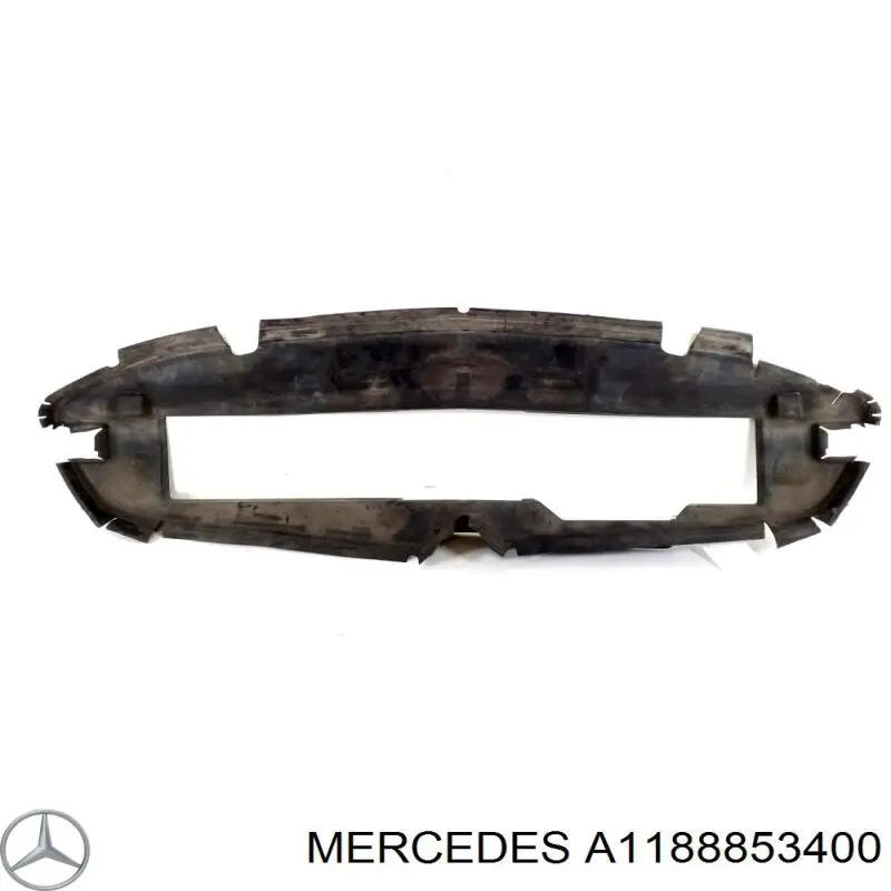 Deflector de aire del radiador Mercedes A1188853400 precio, desde 106,44 EUR
