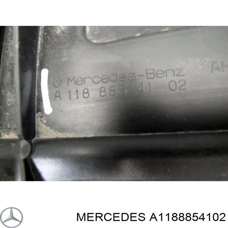 Comprar 1188854102 Mercedes Protector para parachoques