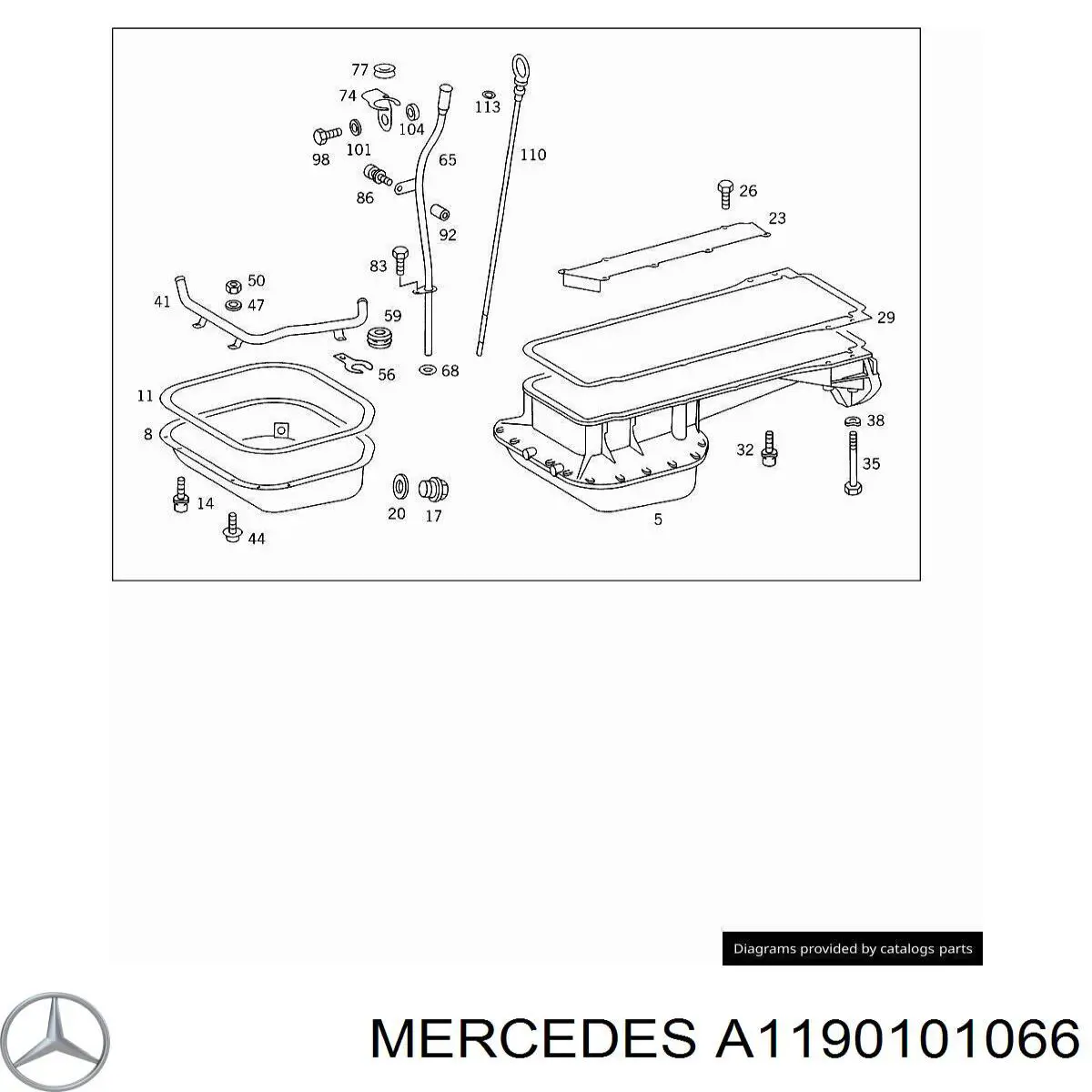  Mercedes A1190101066 precio, desde 88,10 EUR