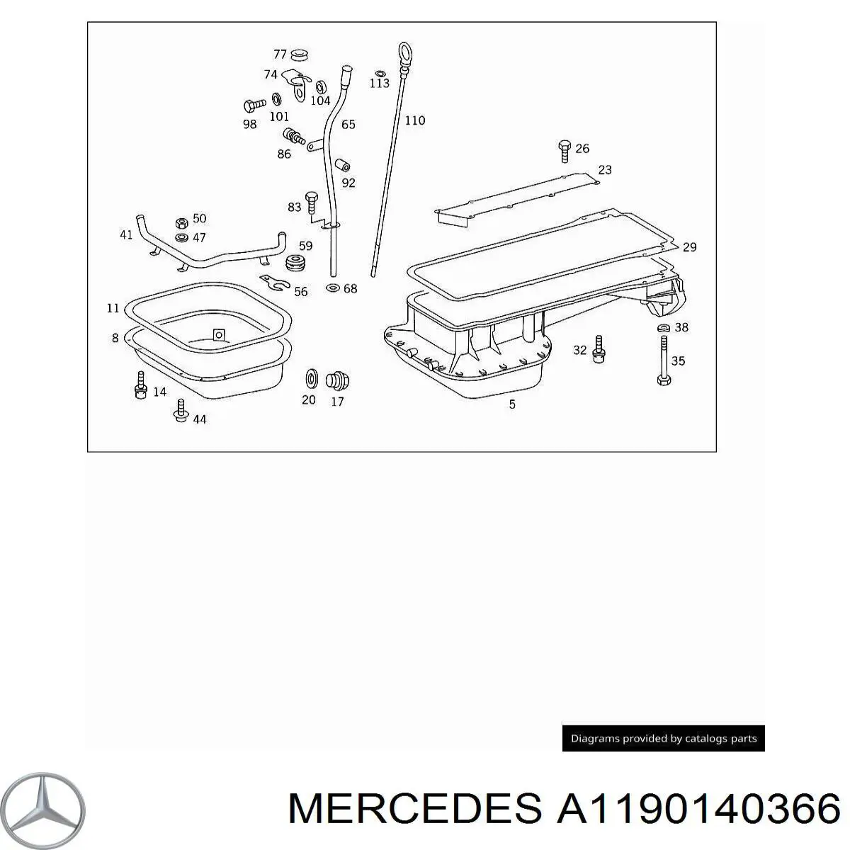 A1190140366 Mercedes 
