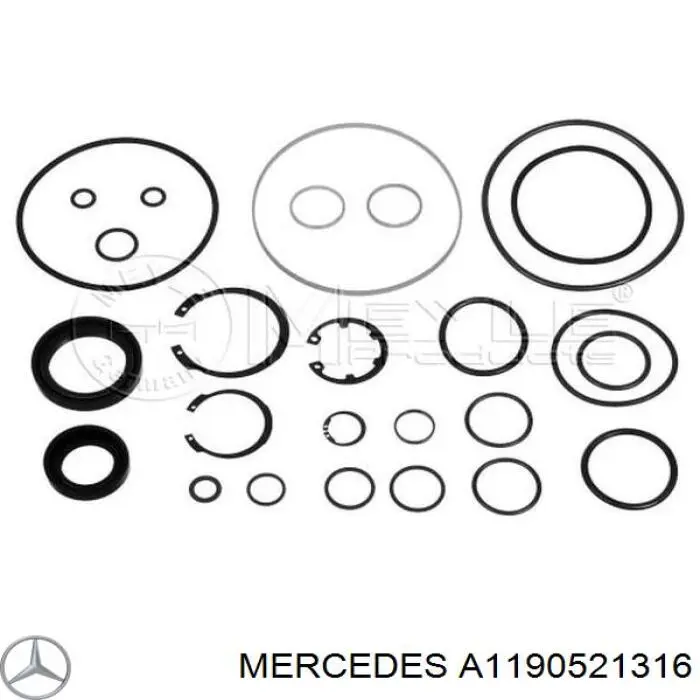 A1190521316 Mercedes Guía izquierda de cadena de distribución