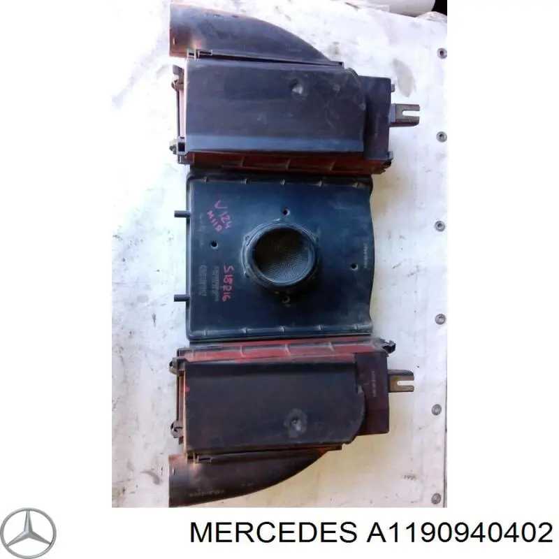 Caja del filtro de aire A1190940402 Mercedes