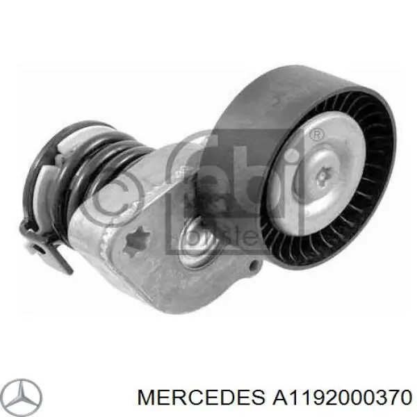 Rodillo tensor correa poli V Mercedes A1192000370 precio, desde 23,13 EUR