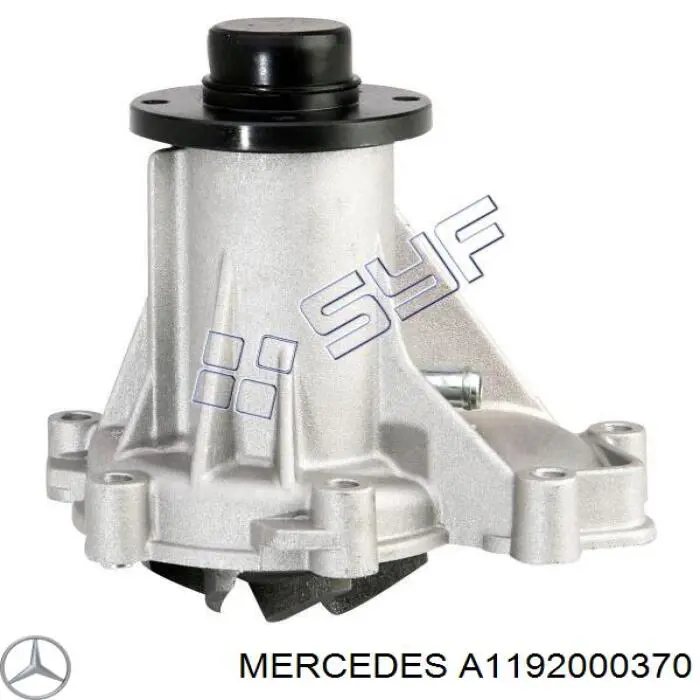Comprar A1192000370 Mercedes Polea tensora, correa poli V