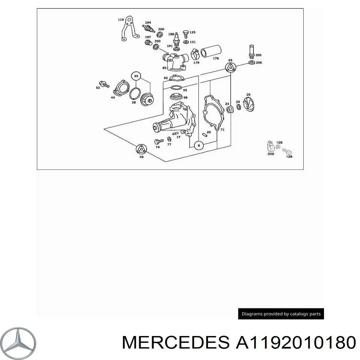 A1192010180 Mercedes