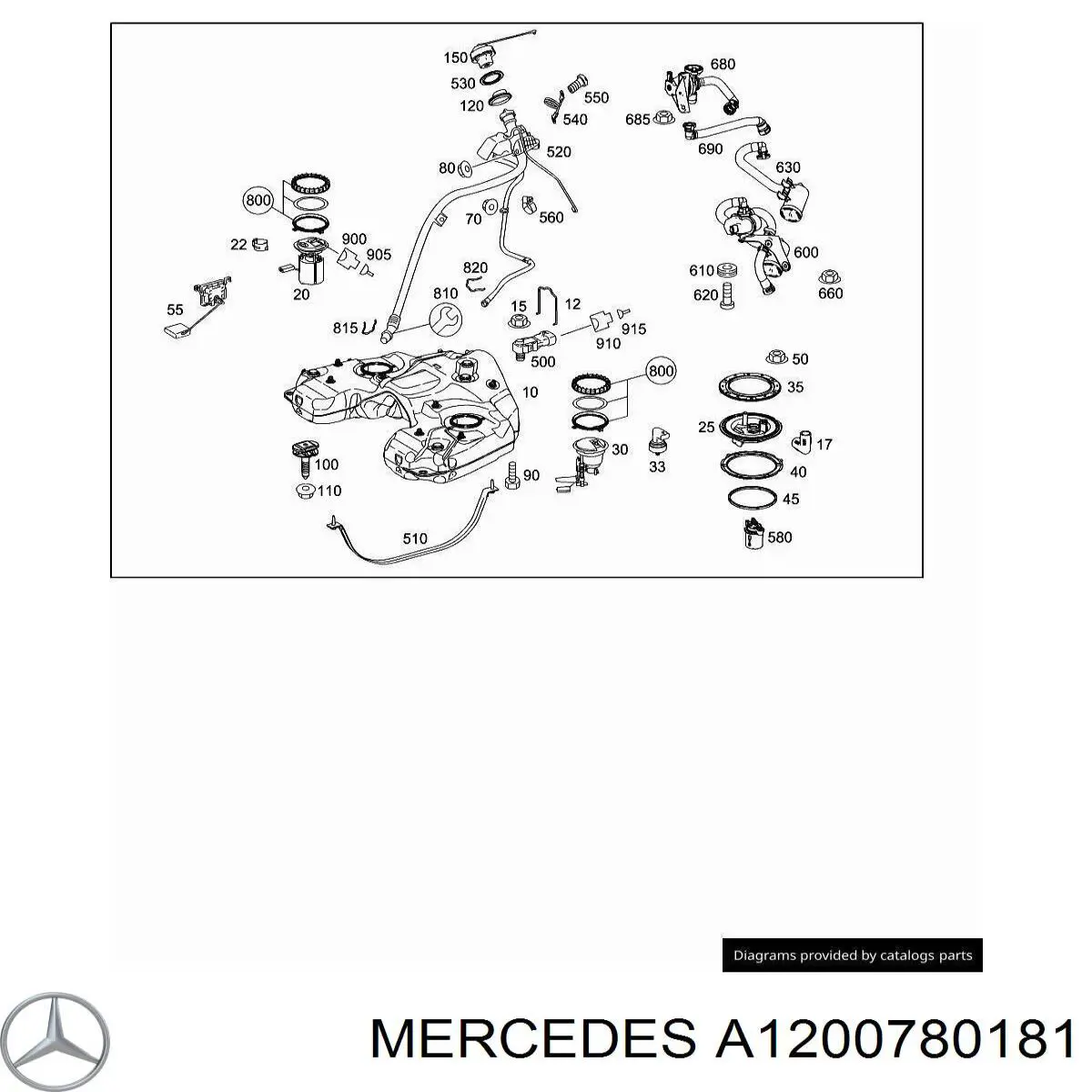 A1200780181 Mercedes