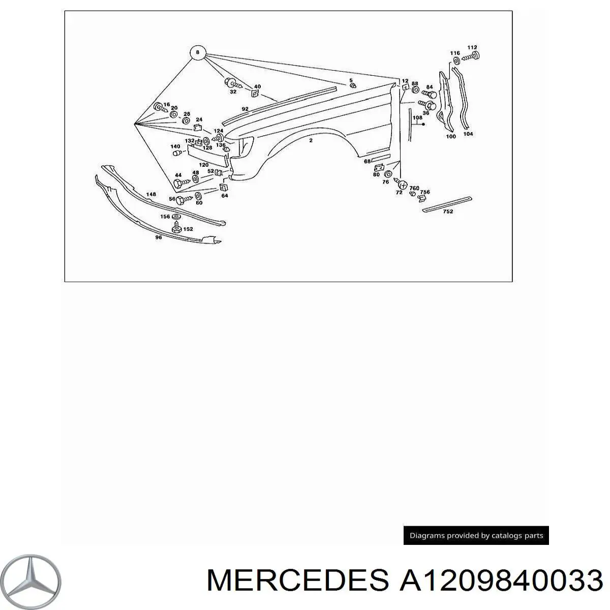 A1209840033 Mercedes