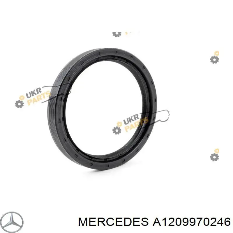 A1209970246 Mercedes anillo retén, cigüeñal
