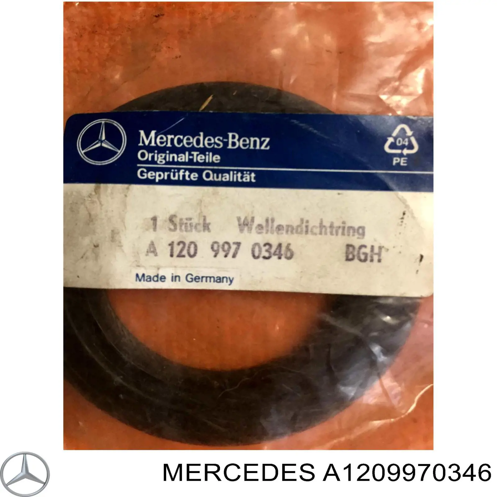 Retén de cigüeñal frontal Mercedes A1209970346 precio, desde 7,44 EUR