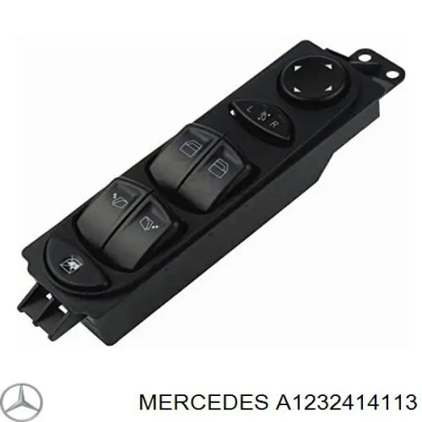 A1232414113 Mercedes soporte de motor derecho