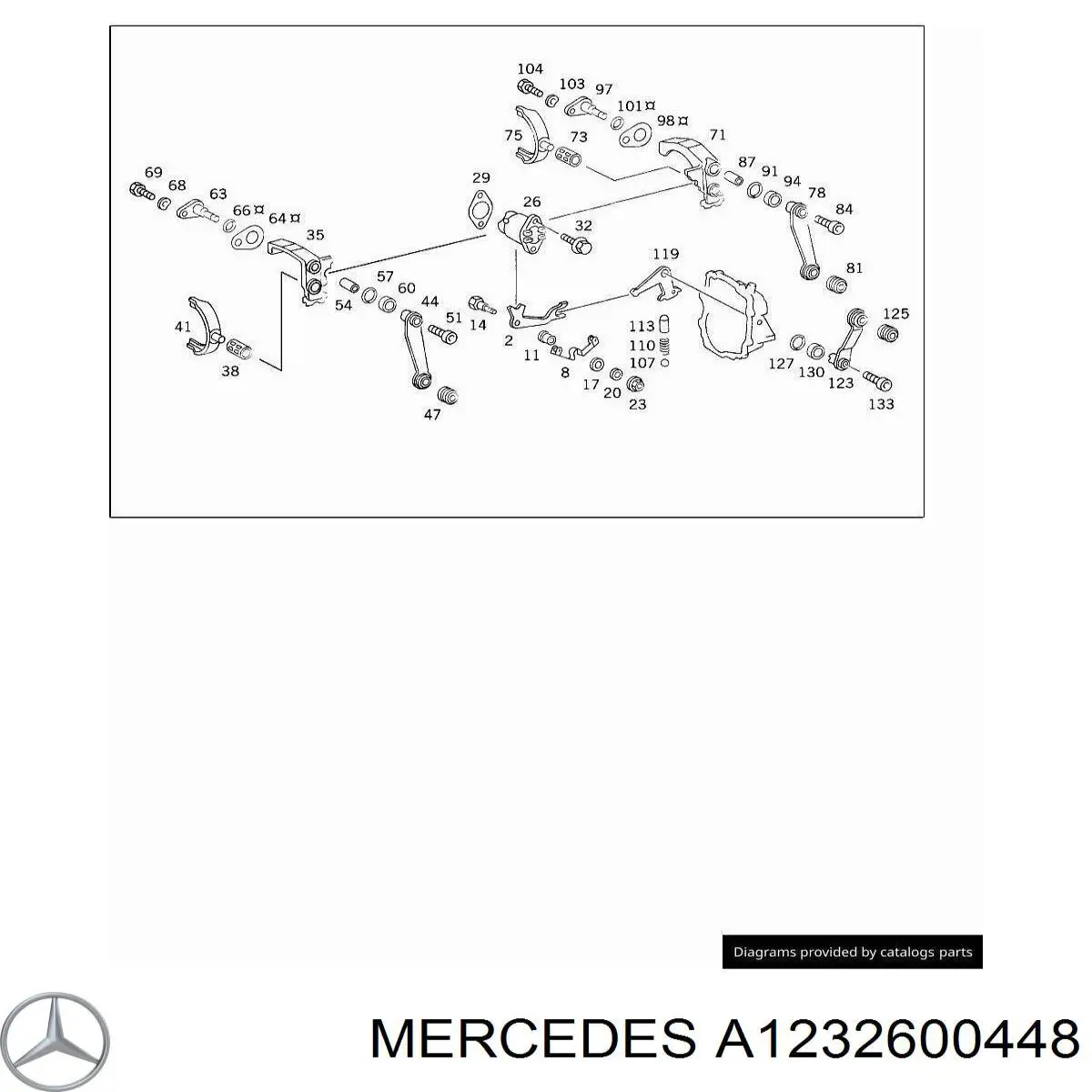 A1232600648 Mercedes corona dentada de velocímetro