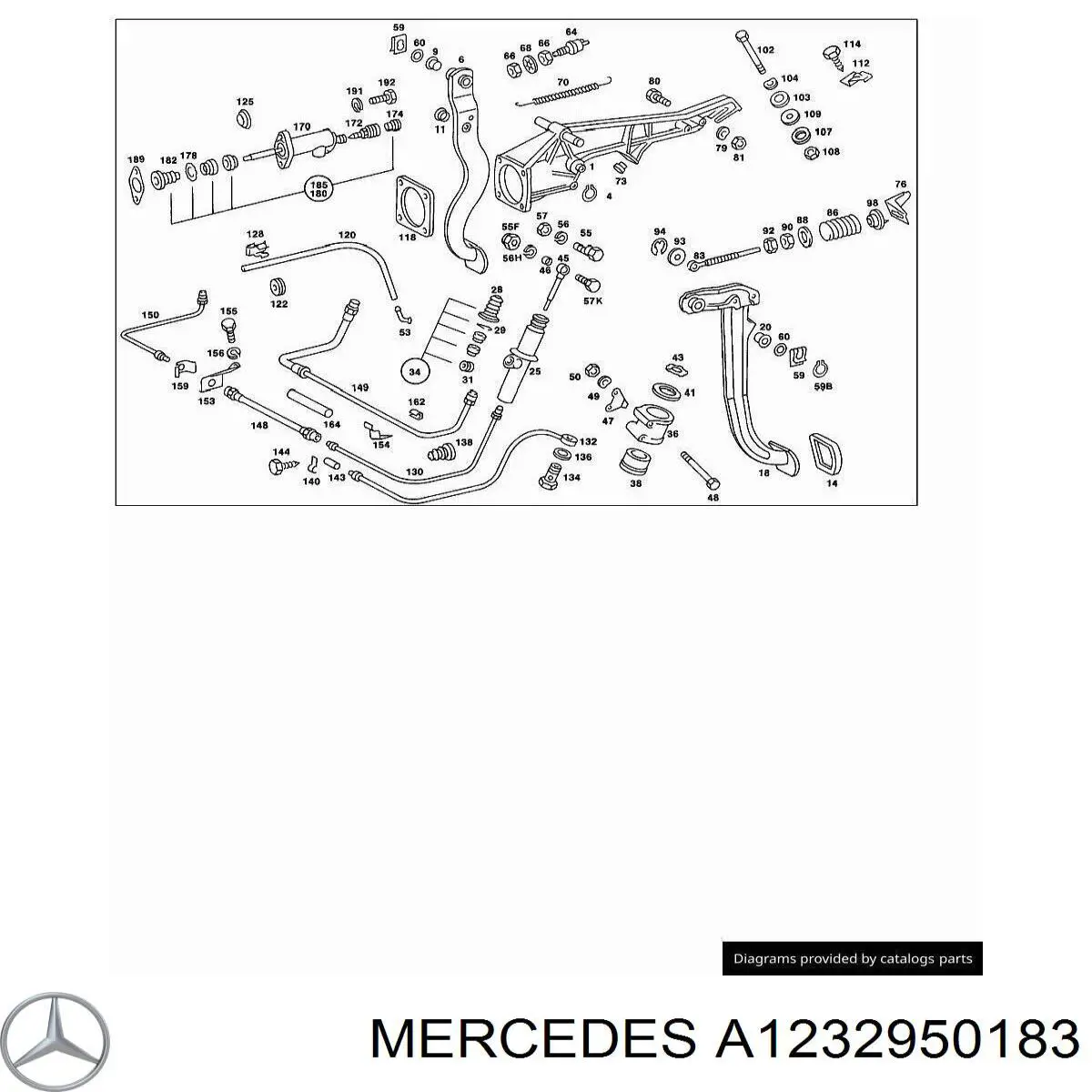  Mercedes A1232950183 precio, desde 10,41 EUR
