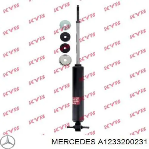 Comprar A1233200231 Mercedes Amortiguador trasero