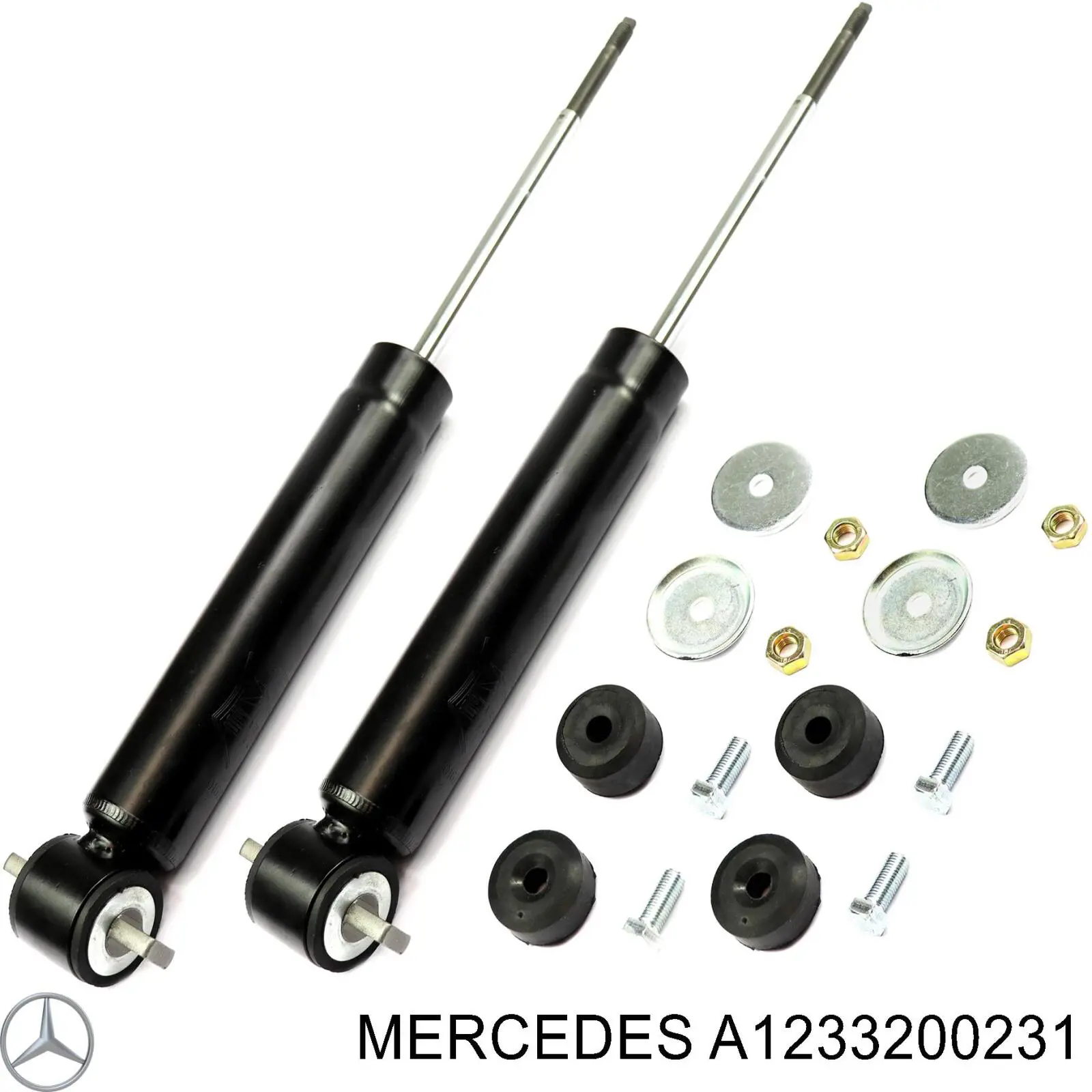 Comprar A1233200231 Mercedes Amortiguador trasero