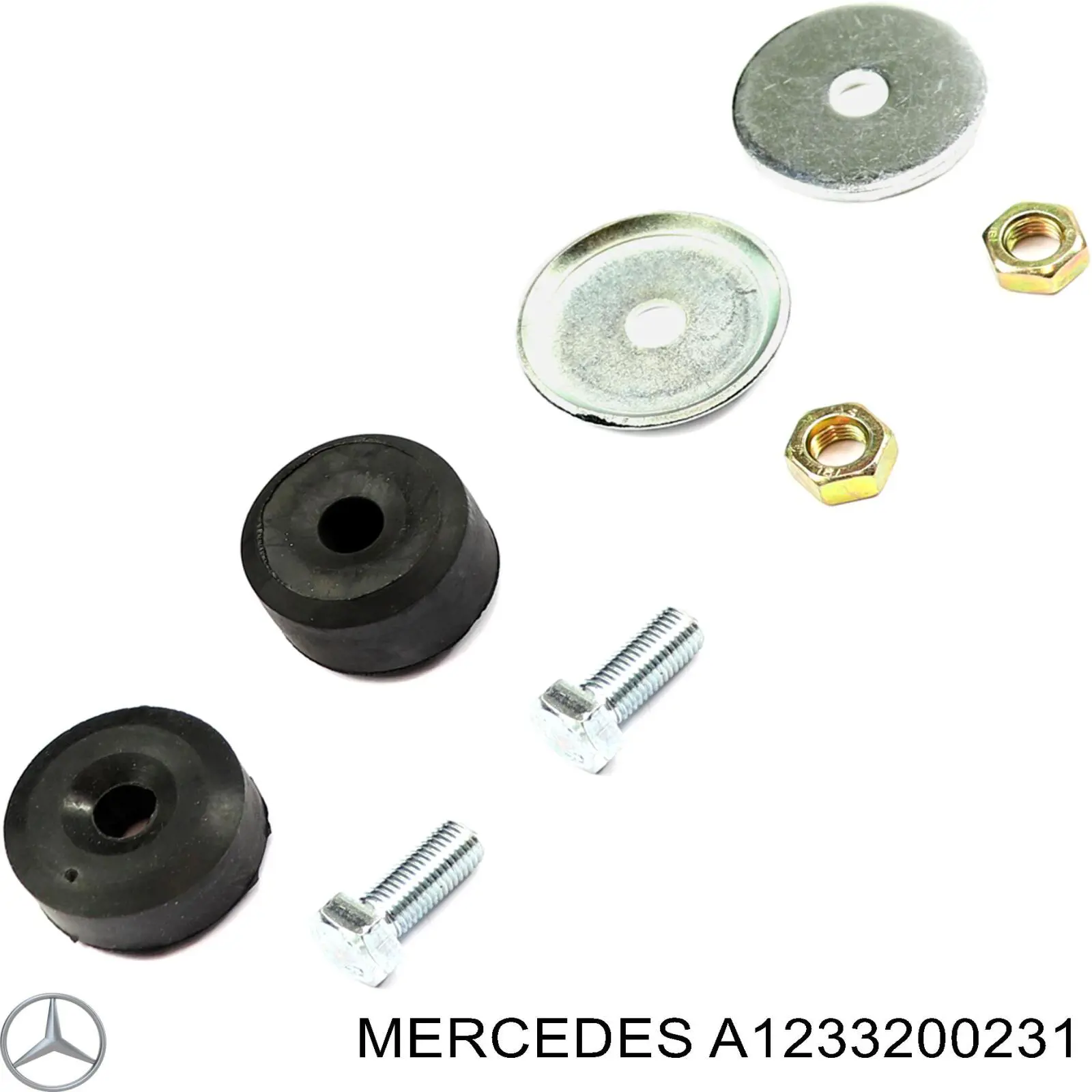 Amortiguador trasero Mercedes A1233200231 precio, desde 53,72 EUR