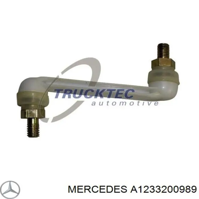A1233200989 Mercedes soporte de barra estabilizadora trasera