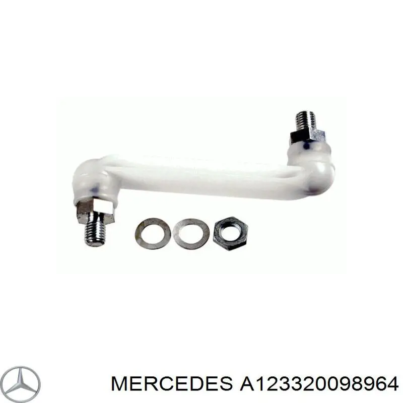 A123320098964 Mercedes soporte de barra estabilizadora trasera