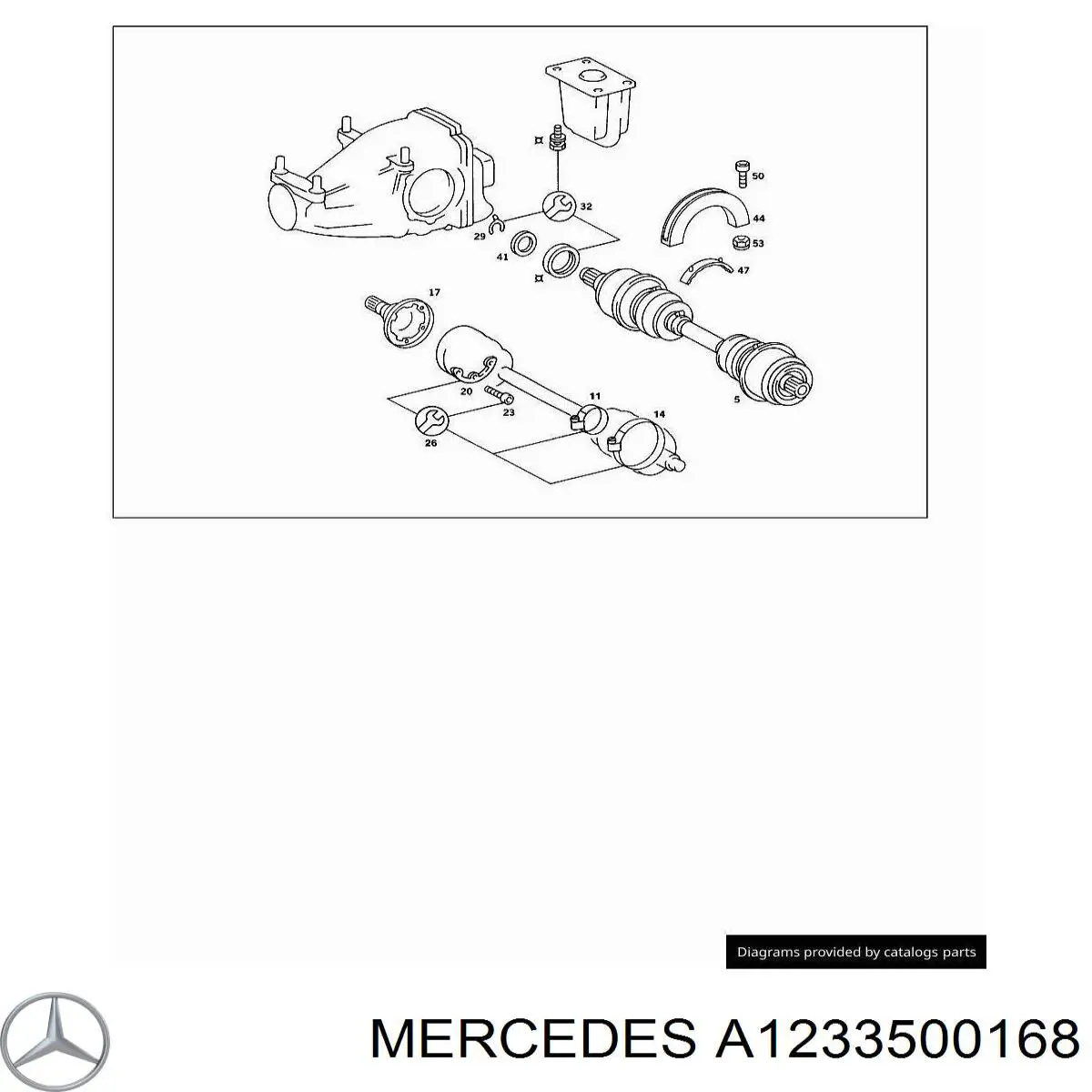 A1233500168 Mercedes