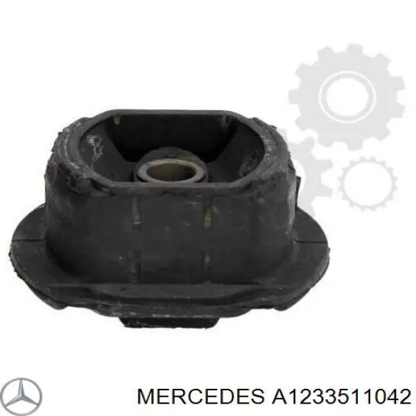 A1233511042 Mercedes suspensión, cuerpo del eje trasero