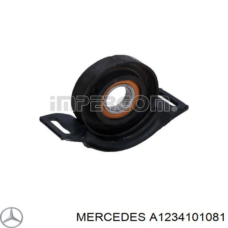 A1234101081 Mercedes soporte central externol de eje de transmision