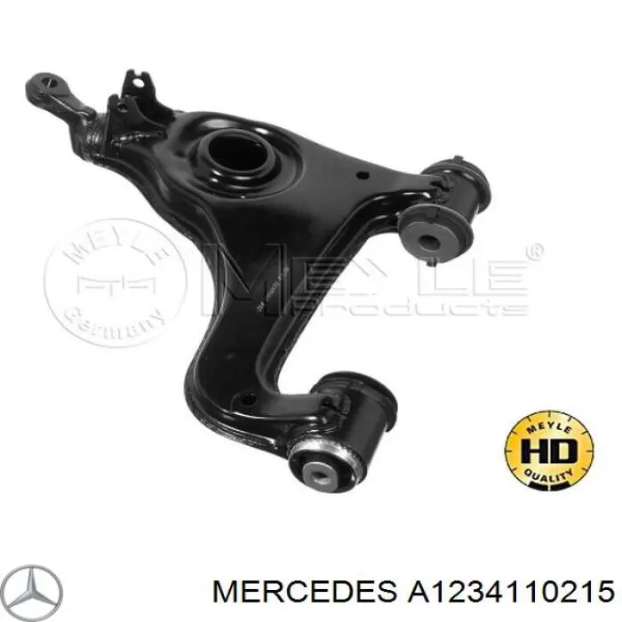 A123 411 02 15 Mercedes articulación, árbol longitudinal, delantera