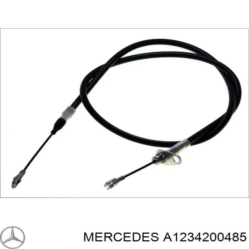 A1234200485 Mercedes cable de freno de mano trasero izquierdo