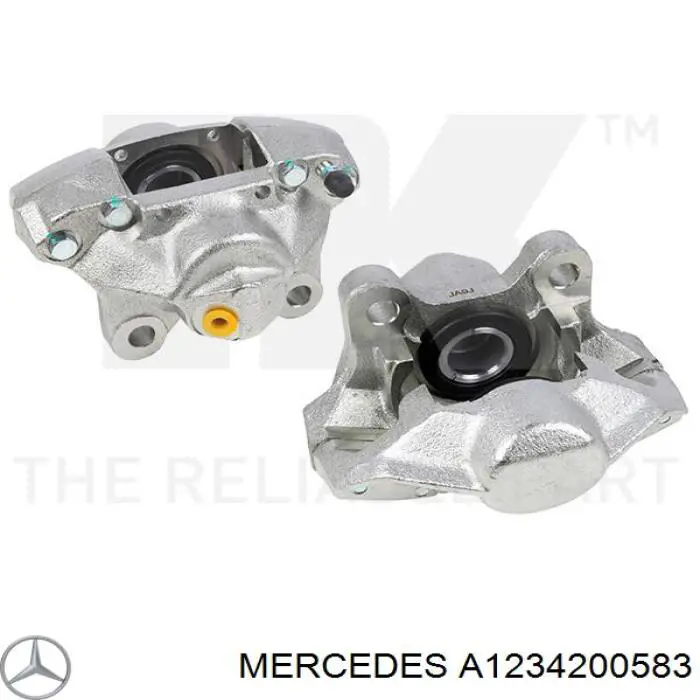 Pinza de freno trasera izquierda Mercedes A1234200583 precio, desde 76,57 EUR