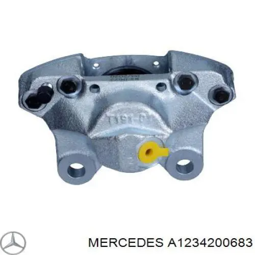 1234200683 Mercedes pinza de freno trasero derecho