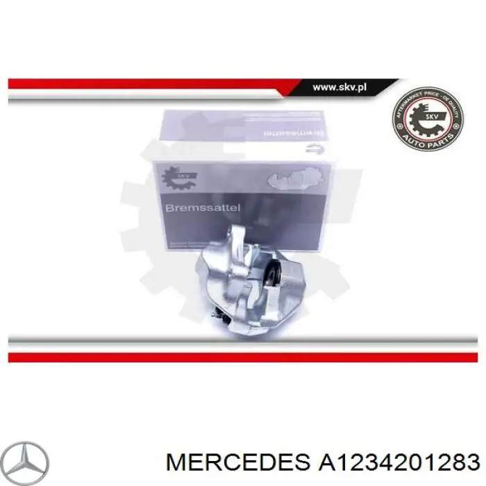 Pinza de freno trasero derecho para Mercedes E (T123)