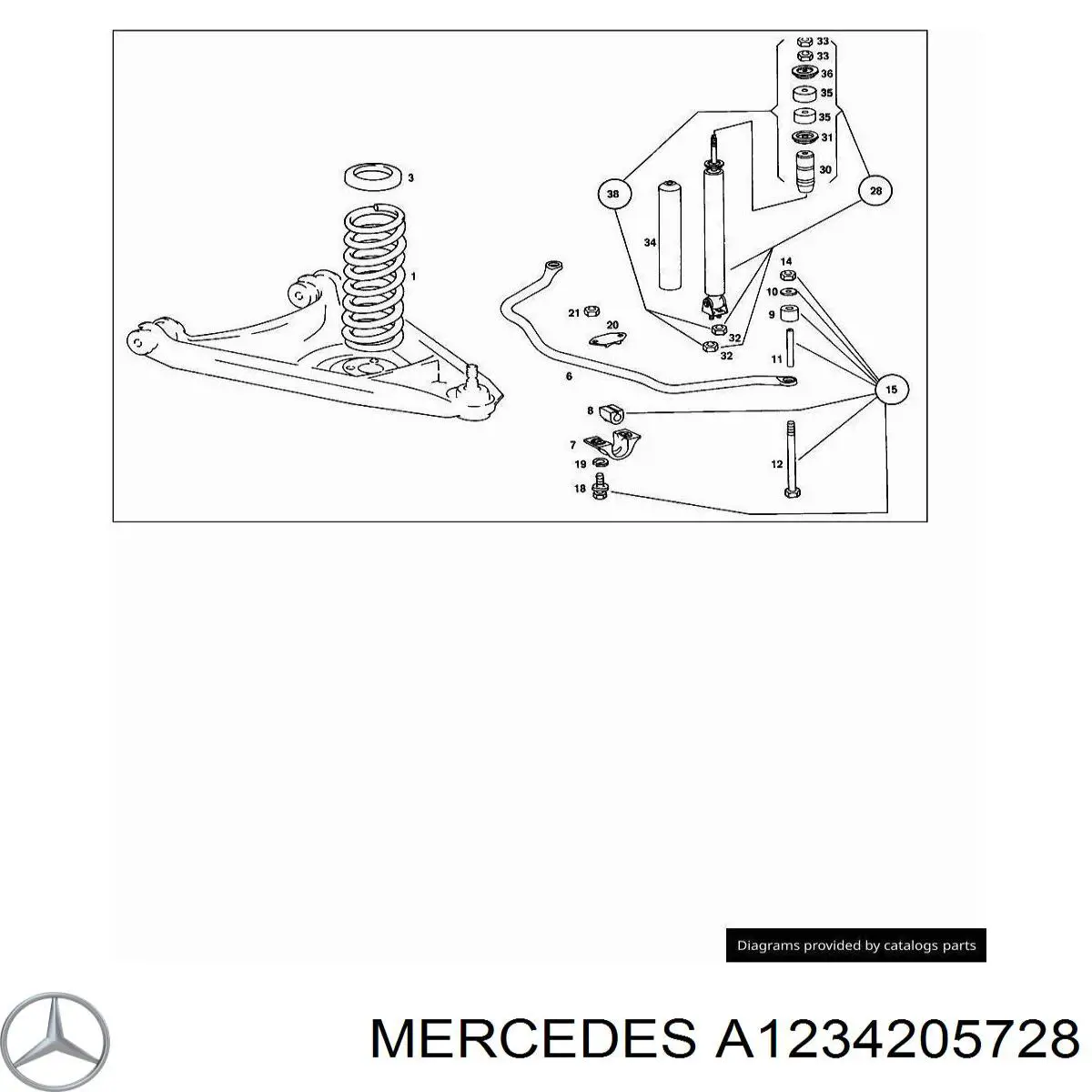 A1234205728 Mercedes