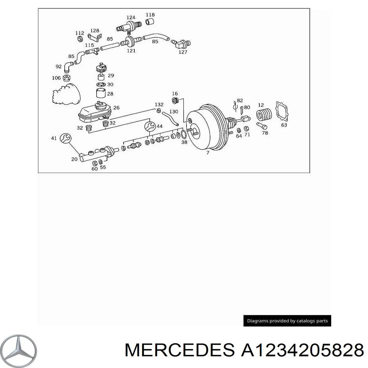  Mercedes A1234205828 precio, desde 75,90 EUR