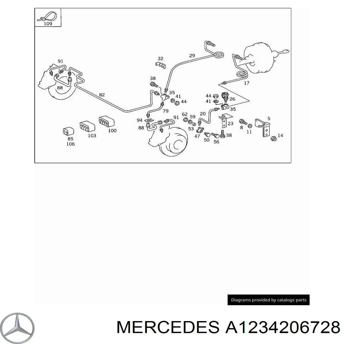  Mercedes A1234206728 precio, desde 88,08 EUR