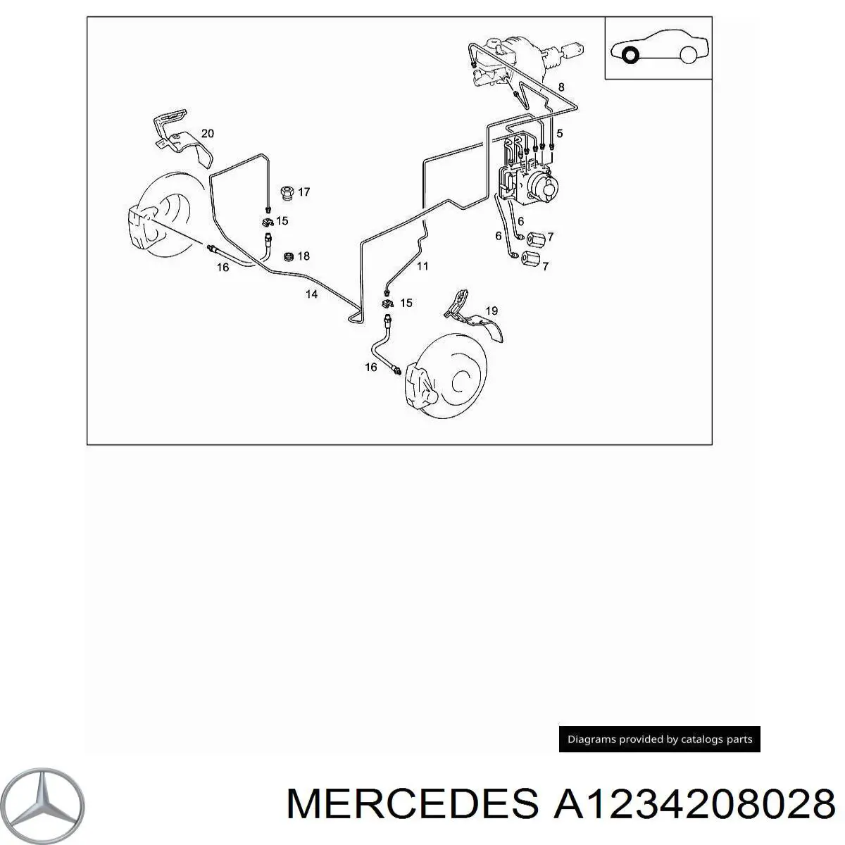 A1234208028 Mercedes