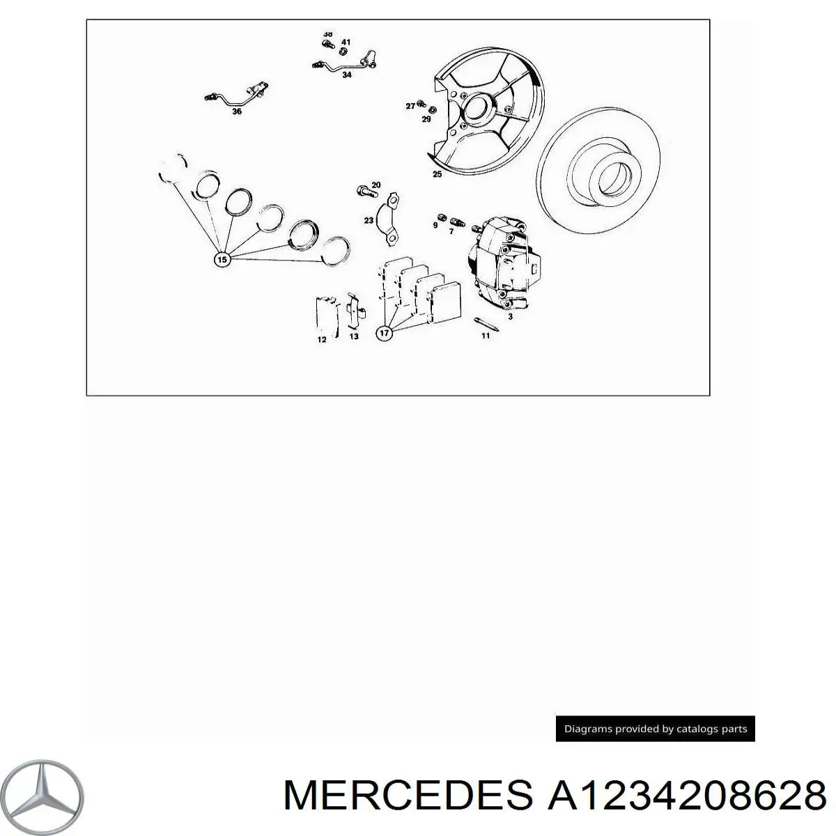 A1234208628 Mercedes 