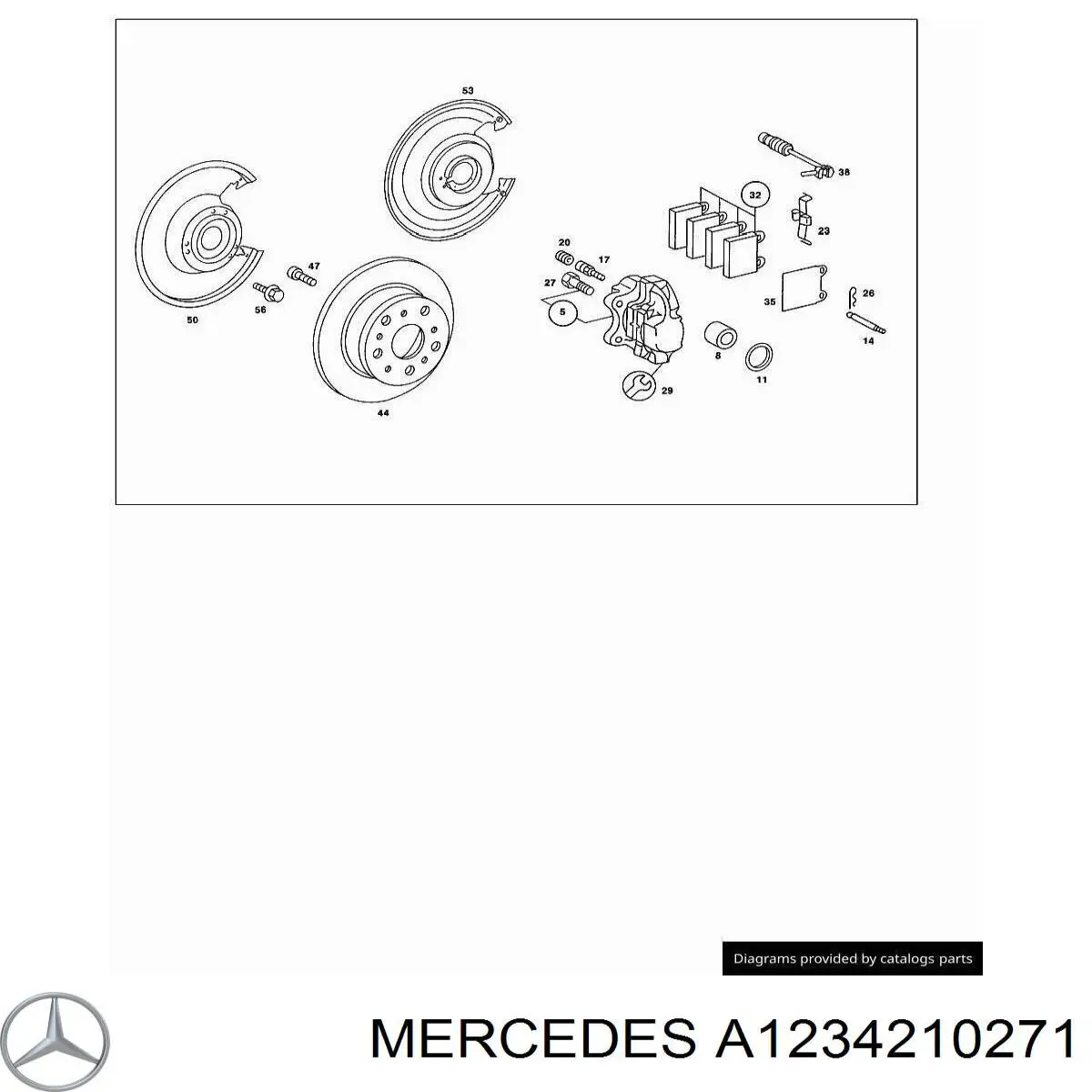  Mercedes A1234210171 precio, desde 14,43 EUR