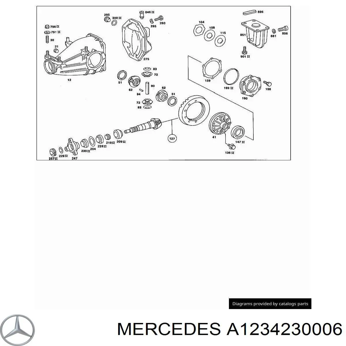 A1234230006 Mercedes