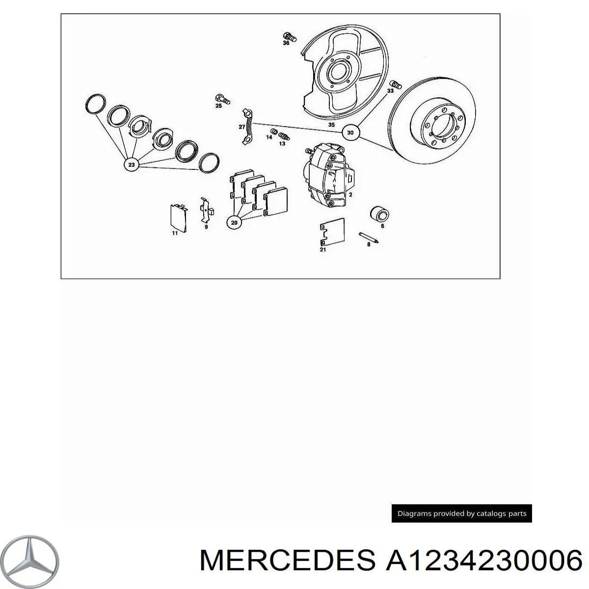 Comprar A1234230006 Mercedes 