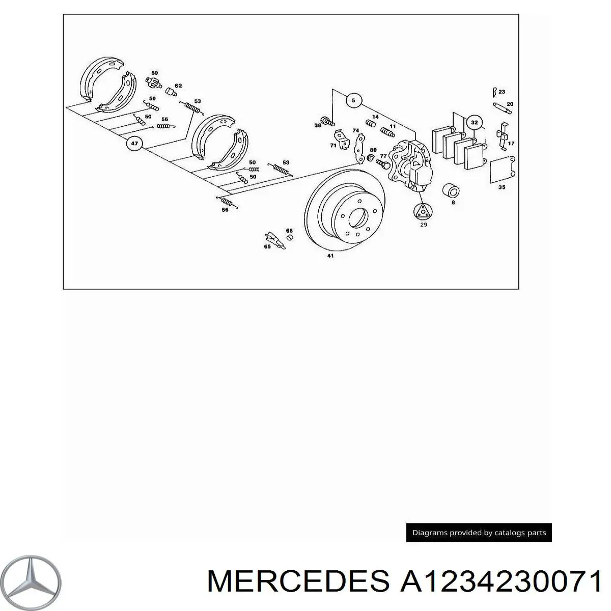Comprar A1234230071 Mercedes 