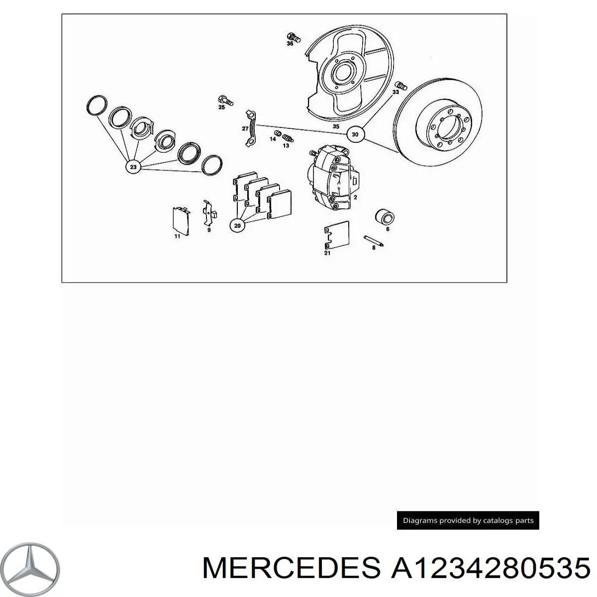 Comprar A1234280535 Mercedes Latiguillos de freno delantero