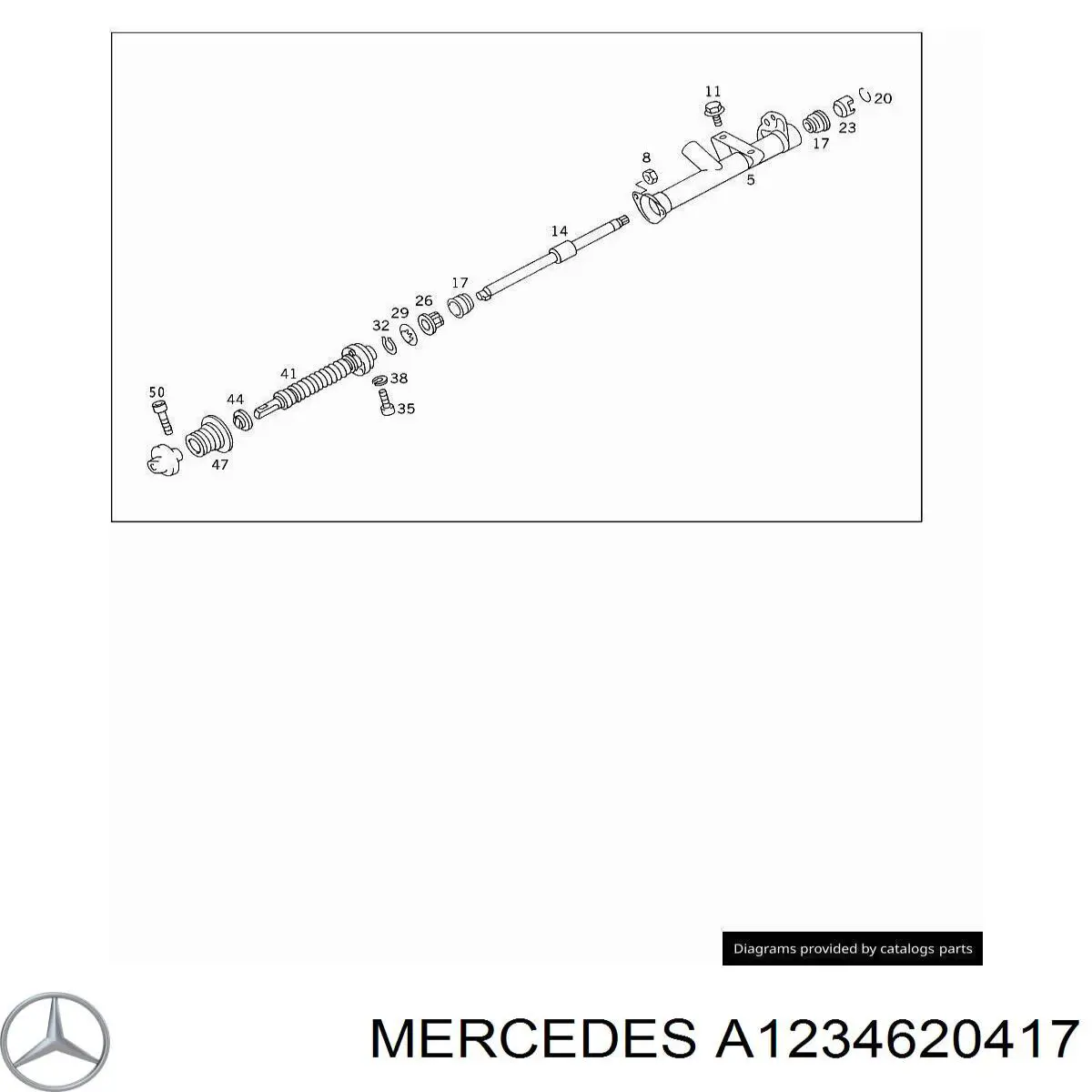  Mercedes A1234620417 precio, desde 2,99 EUR