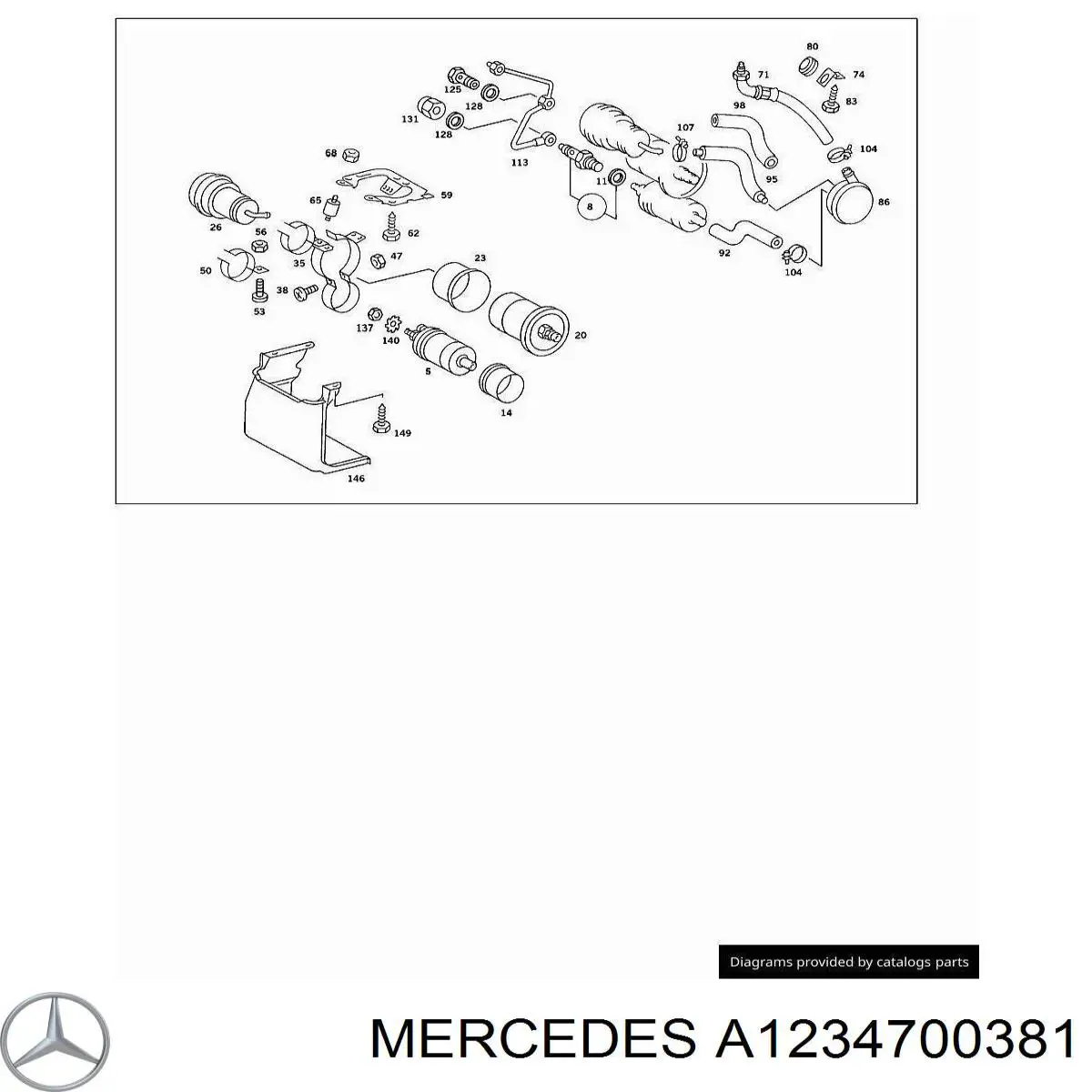 A1234700381 Mercedes