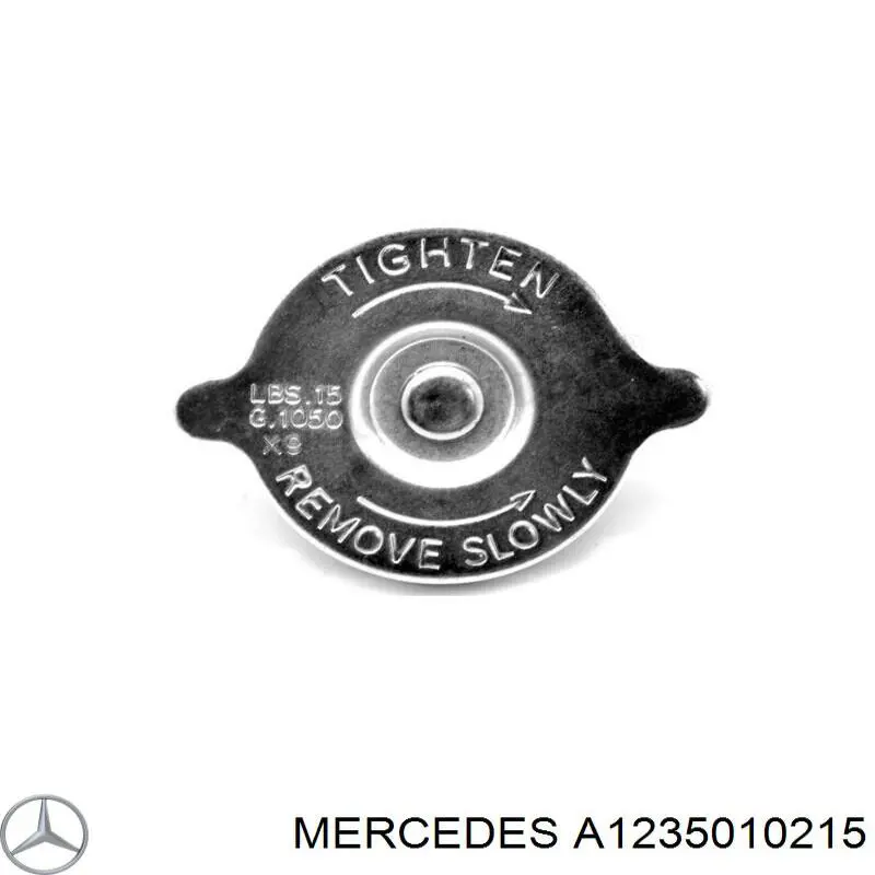 Tapa de radiador (tapón) Mercedes A1235010215 precio, desde 4,27 EUR