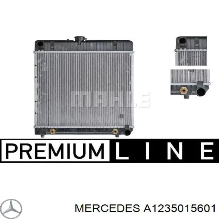 Água radiador Mercedes A1235015601 precio, desde 590,87 EUR