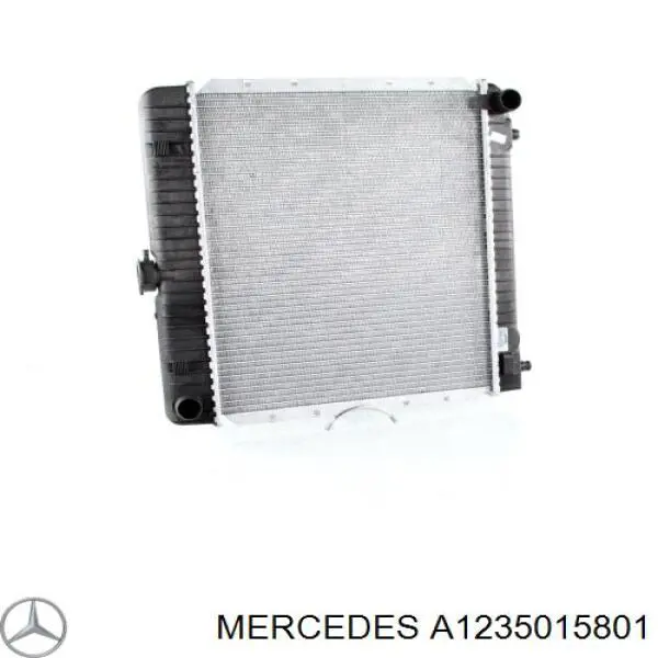 A1235015801 Mercedes radiador