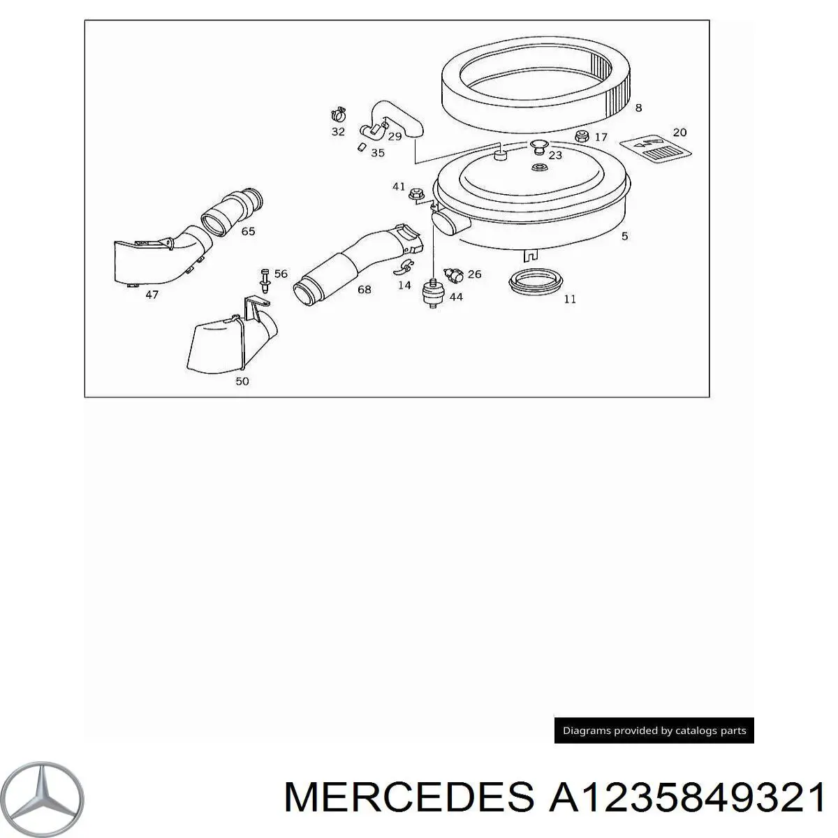  Mercedes A2105840047 precio, desde 3,39 EUR