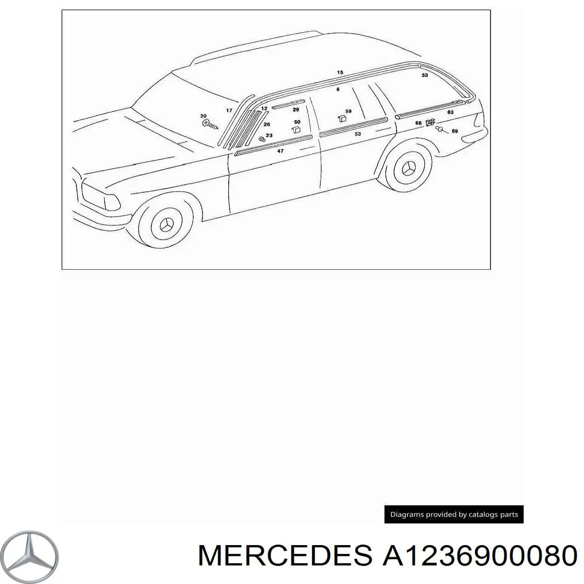 A1236900080 Mercedes