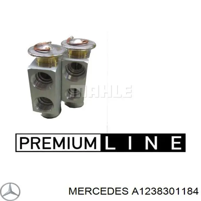 A1238301184 Mercedes válvula de expansión, aire acondicionado