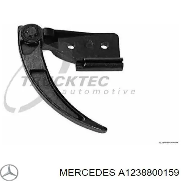 A1238800159 Mercedes cable de capó del motor