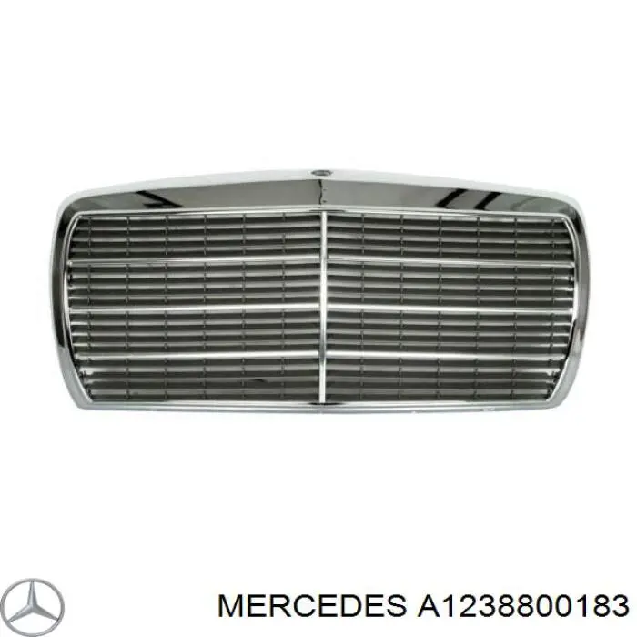 A1238800183 Mercedes panal de radiador