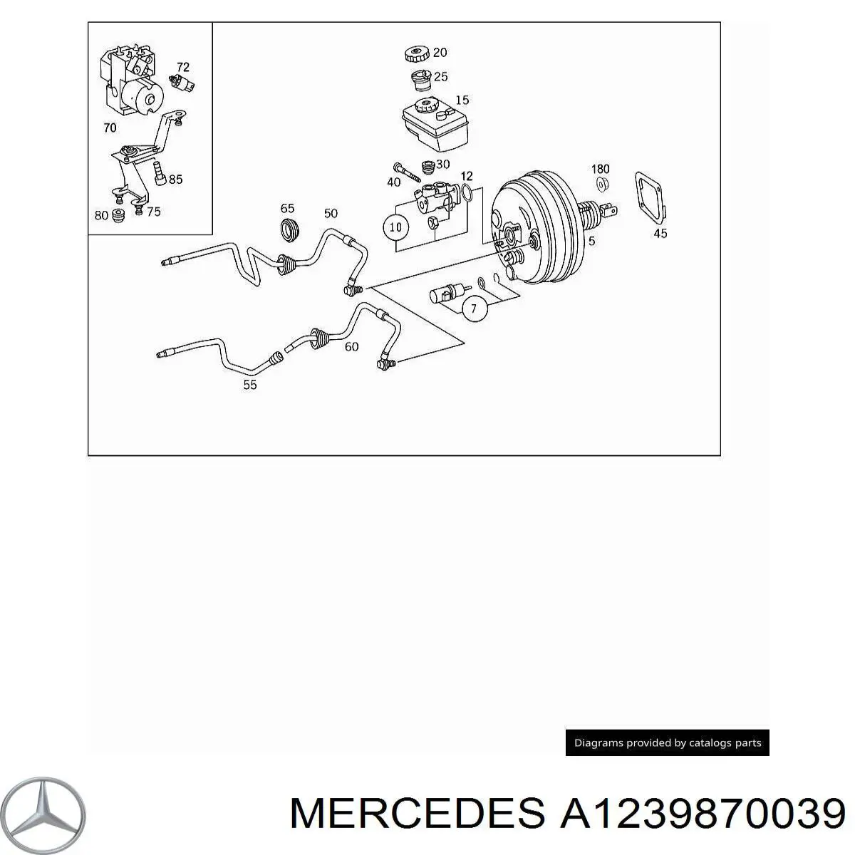  Mercedes A1239870039 precio, desde 2,93 EUR